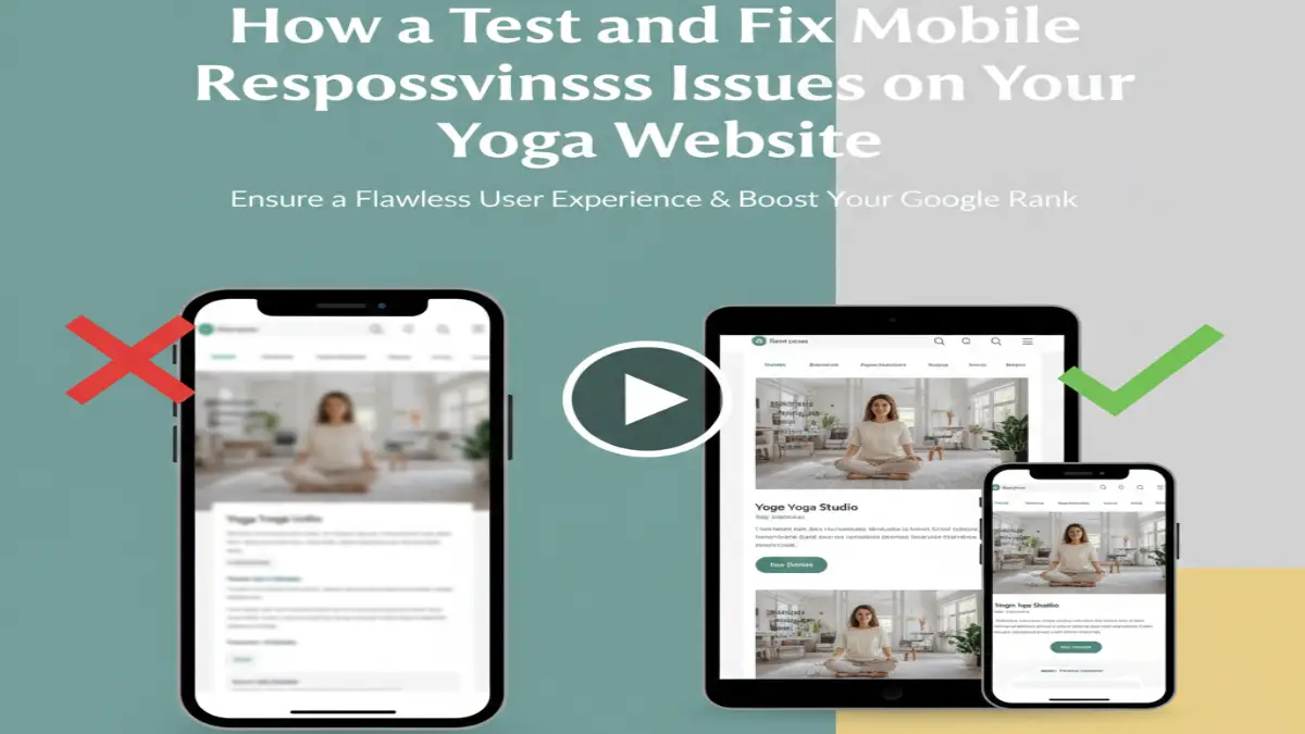 How to Test and Fix Mobile Responsiveness Issues on Your Yoga Website