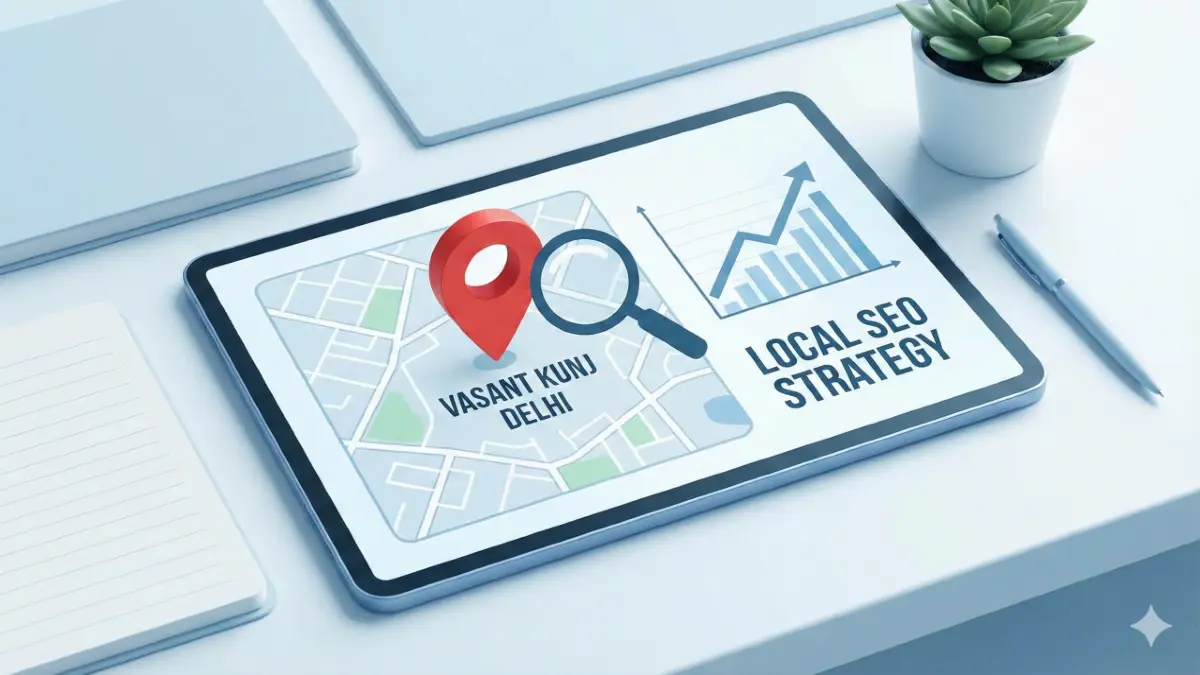 SEO Strategy for Vasant Kunj